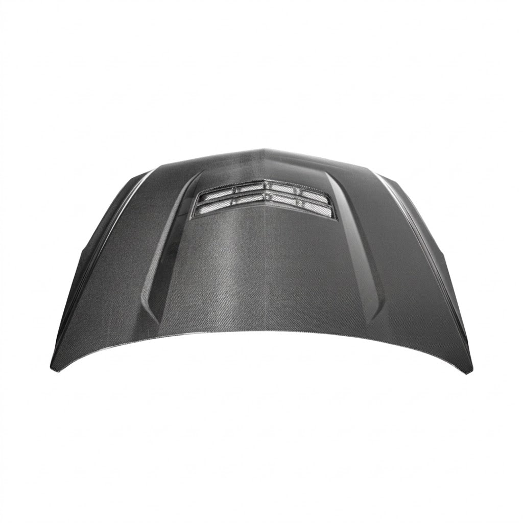 2016-2019 CADILLAC ATS-V | GM FACTORY STYLE CARBON FIBER HOOD VENTED