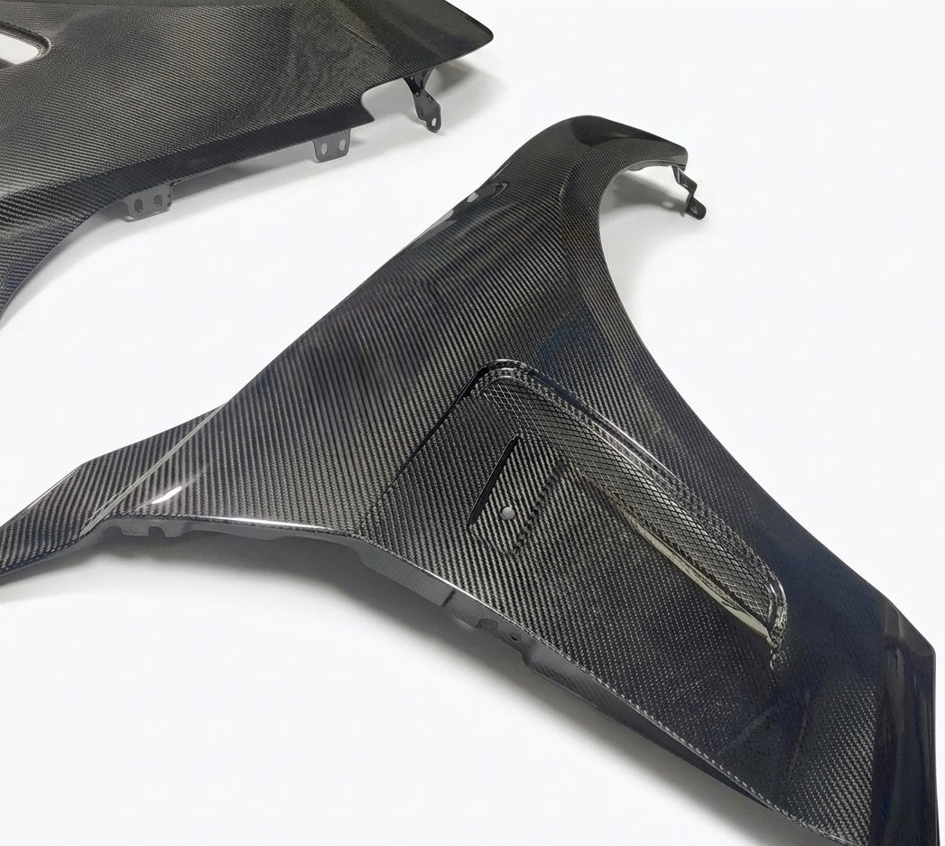 2016-2019 CADILLAC ATS-V | CARBON FIBER FRONT CTS-V STYLE VENTED FENDERS