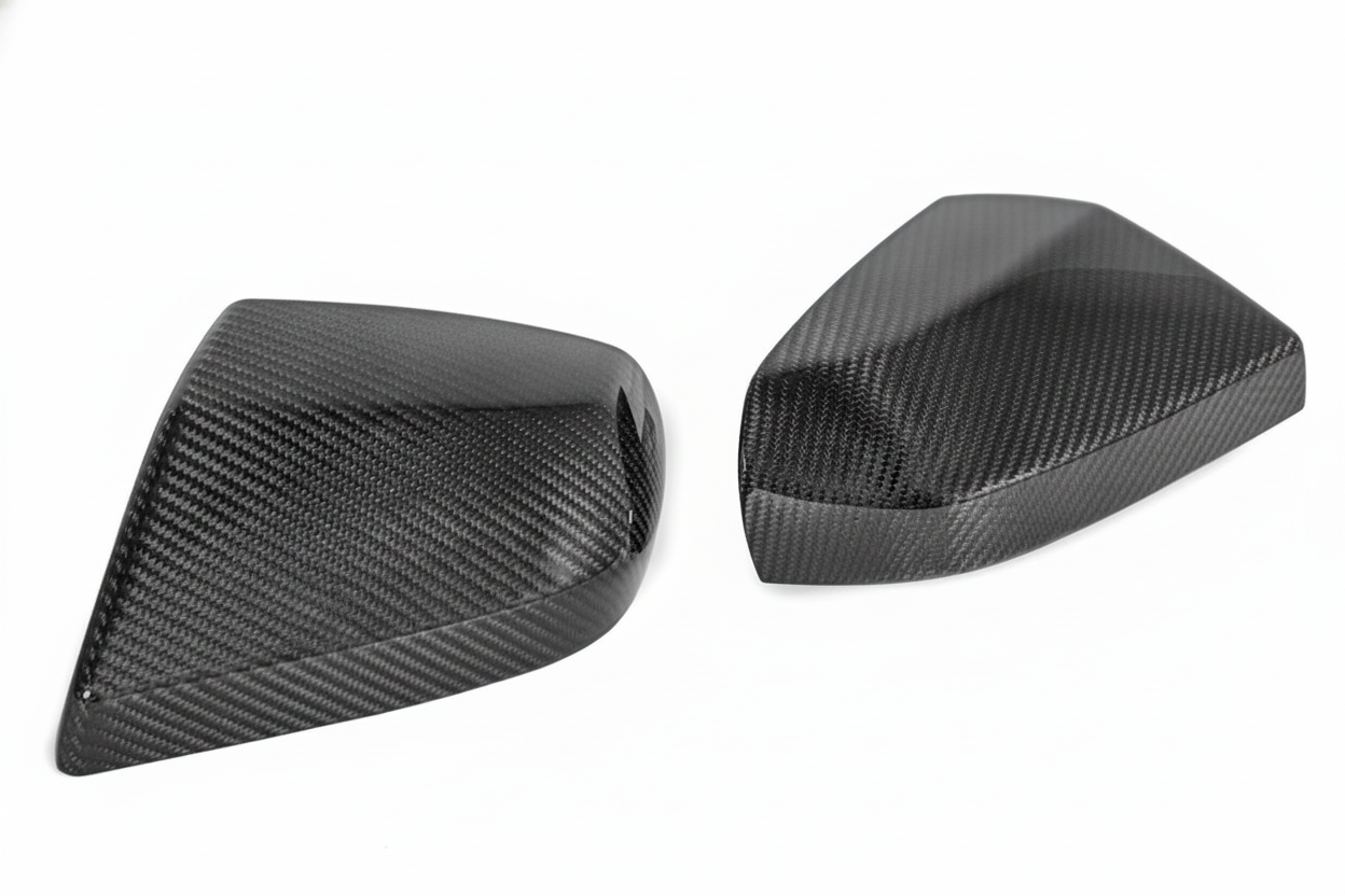 2016-2019 CADILLAC ATS-V SEDAN 2021-2025 CT4-V BW | CARBON FIBER SIDE REPLACEMENT MIRROR CAPS