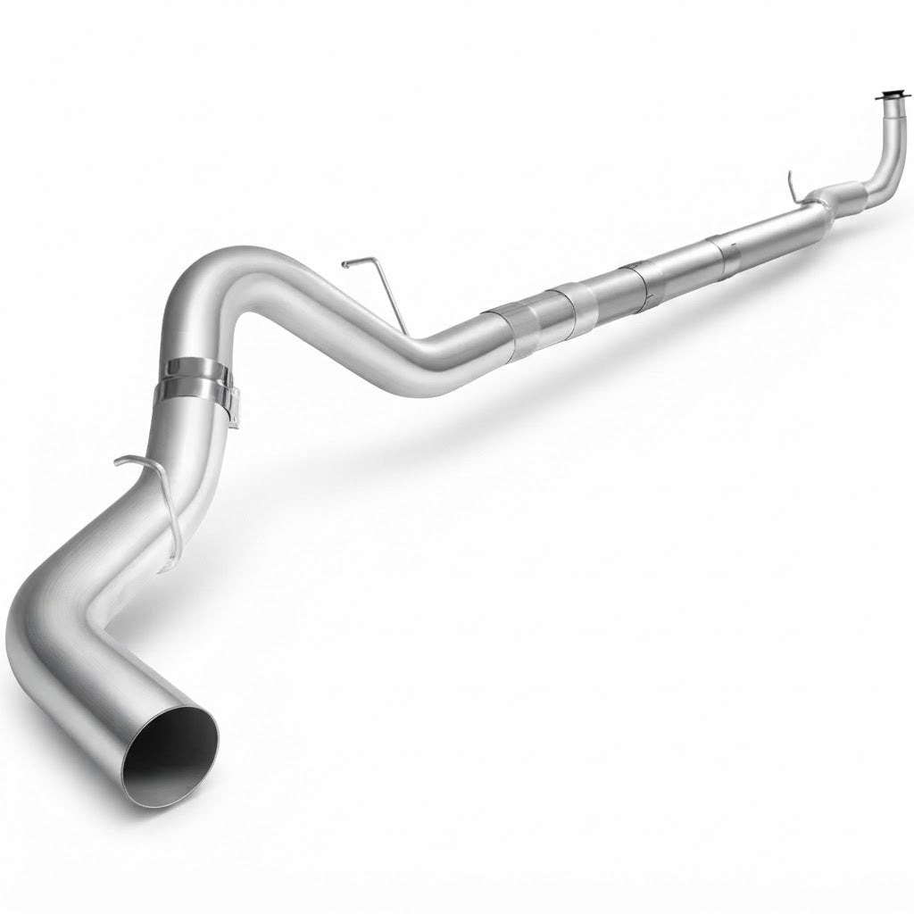 AAW 5-Inch Downpipe Back Exhaust DPF 2020-2024 L5P 6.6L